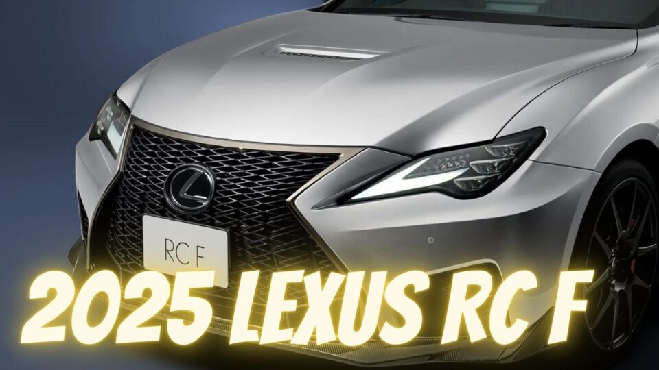 2025 Lexus RC F Final Edition Breaks Cover