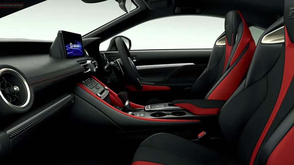 2025 Lexus RC F Interior