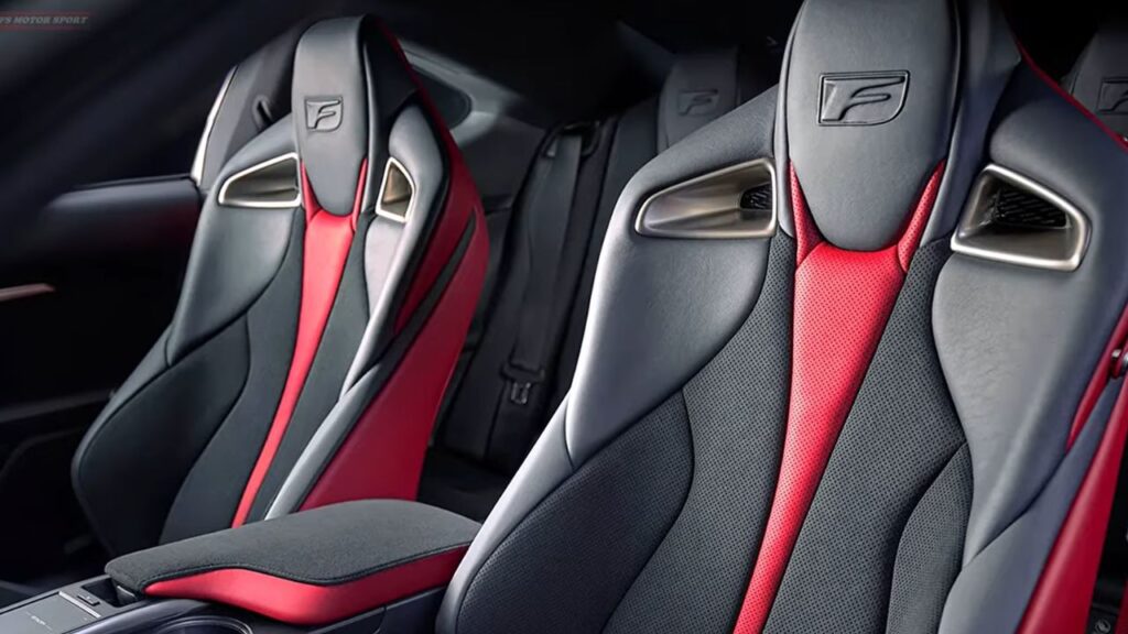 2025 Lexus RC F Seats