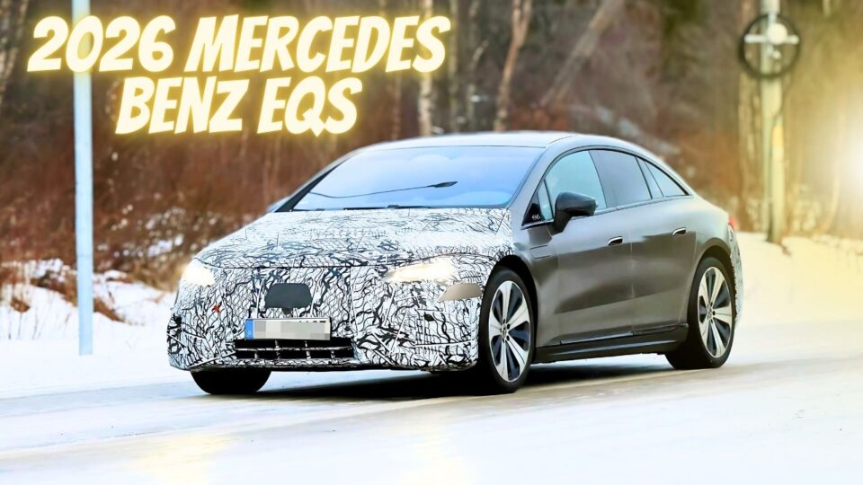 2026 EQS Facelift Prototype Revealed with Starry Headlights