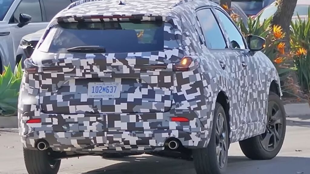 2026 Mazda CX-5 Hybrid Spy Shots Rear