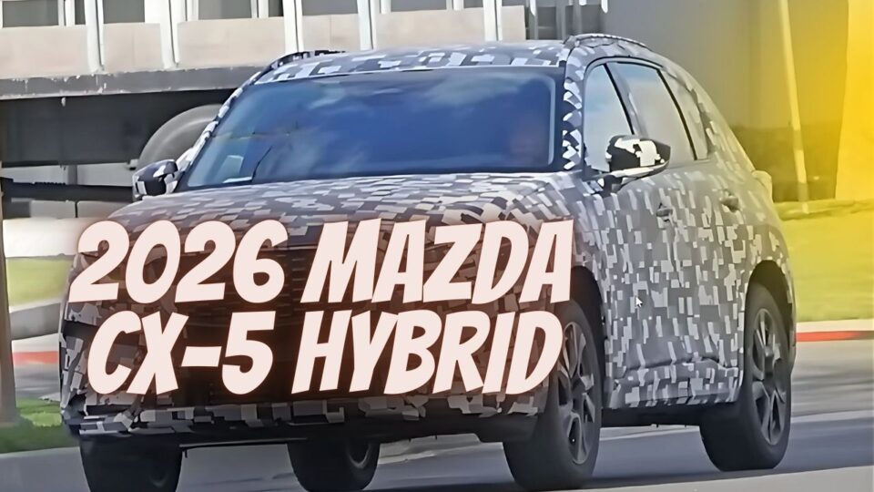 2026 Mazda CX-5 Hybrid Spy Shots & Specs Revealed