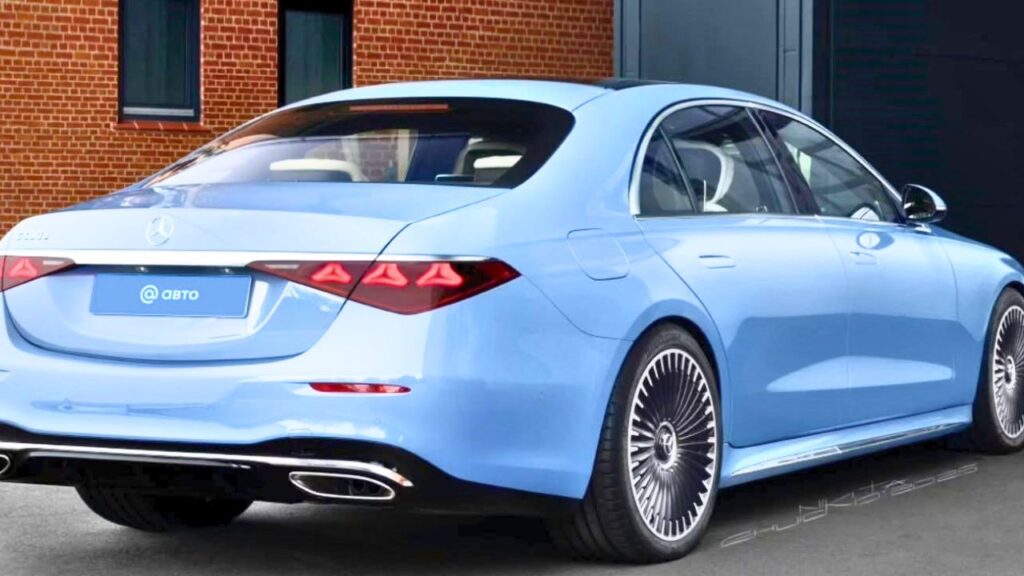 2026 Mercedes Benz S-Class Rear Look