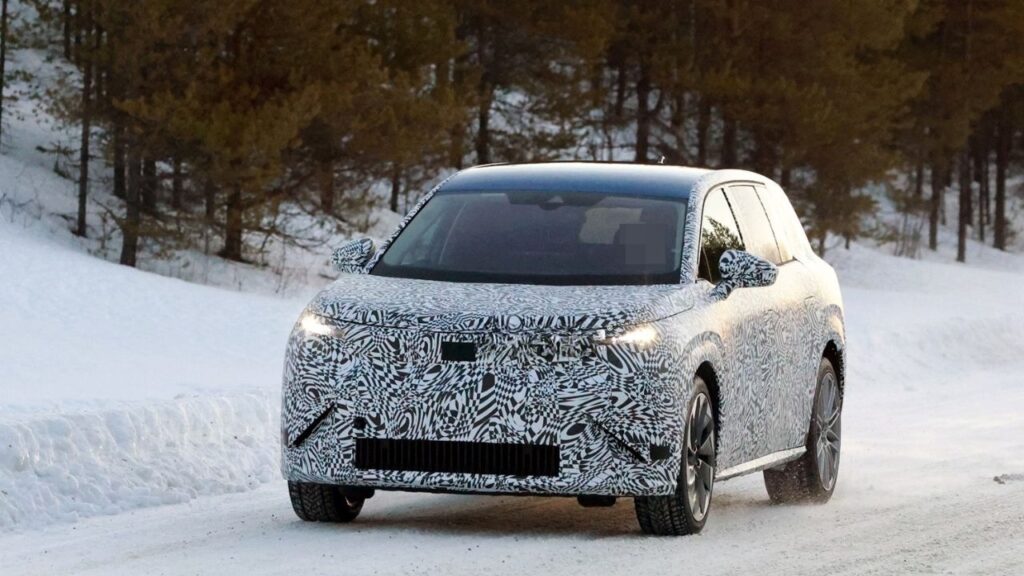 2026 Skoda Space Spy Shot Front