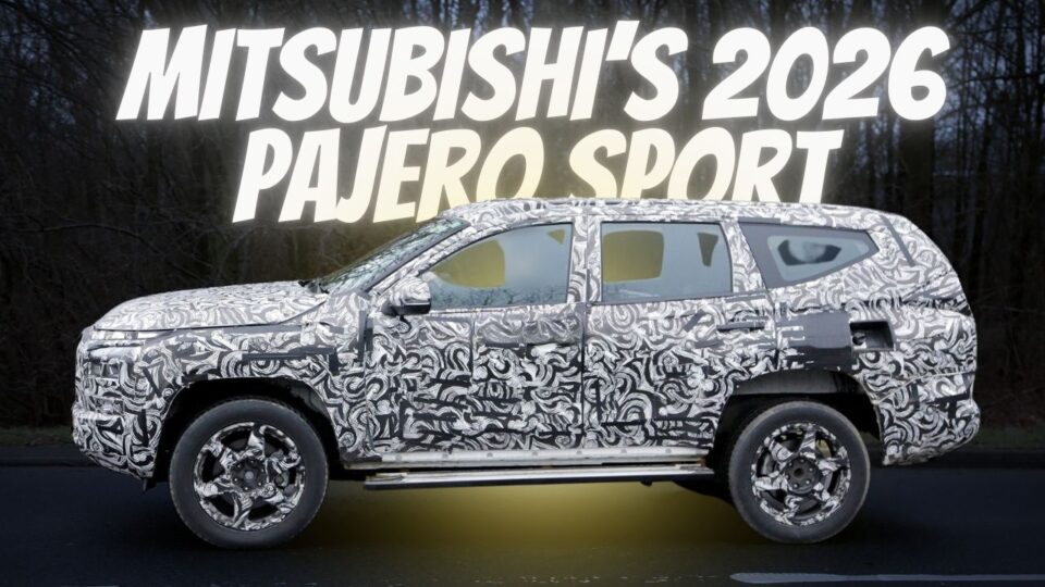 Mitsubishi’s 2026 Pajero Sport Caught Testing with Bold New Design